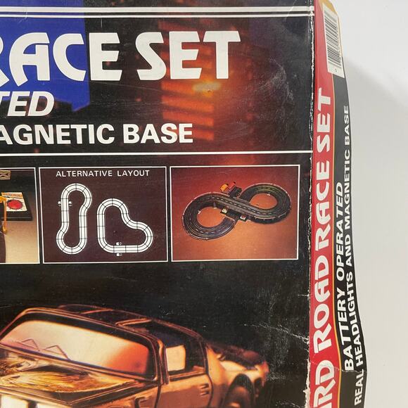 Super Fast Firebird Road Race Set New in Box Untested Vintage 1981 Collectible - Picture 4 of 9